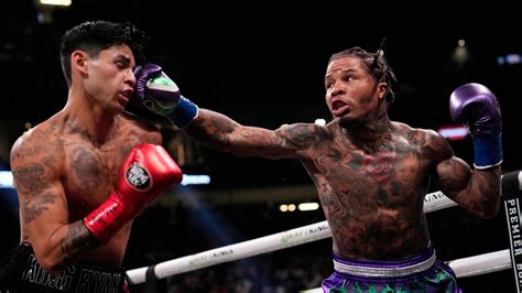 Gervonta Davis knocks out Ryan Garcia in seventh round – as it .